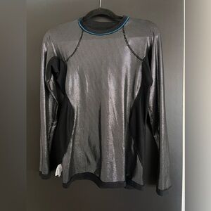 Columbia Omni Heat Black Long Sleeve Shirt